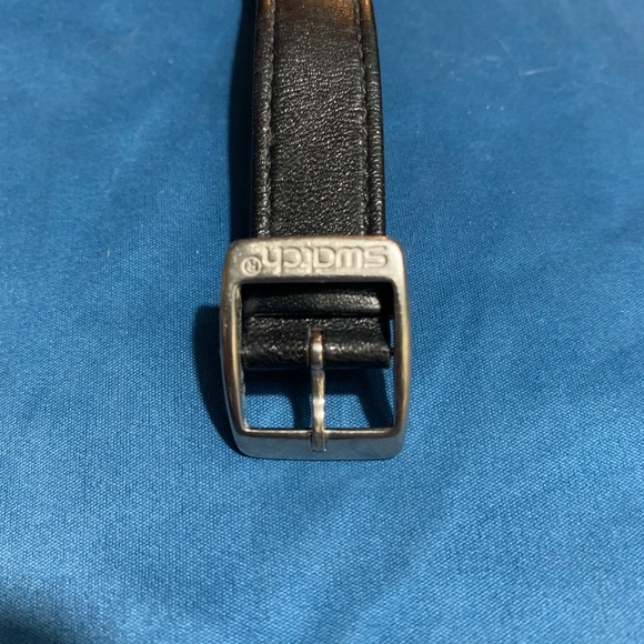 Authentic Swatch Watch, Black Leather wristband - Picture 6 of 6